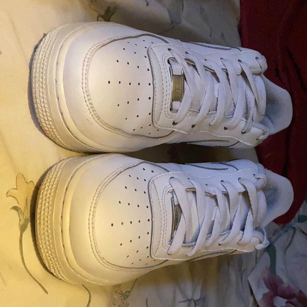 Air Force Ones. Used but in good condition.